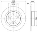 2x Bremsscheibe PRO HELLA PAGID 8DD 355 122-661 für BMW I01 F56 MINI 2er Active