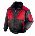 teXXor OSLO Pilotenjacke 4in1-Jacke schwarz/rot Arbeitsjacke Winterjacke  