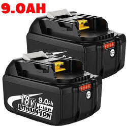 4X 6Ah 8Ah 12Ah Für Original Ersatzakku Makita BL1860B 18V LXT  BL1830B BL1850B