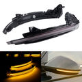 2x Weiß LED Außenspiegel blinker Spiegelblinker für AUDI A6 S6 RS6 4G C7 2012+
