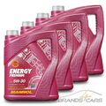 4x 5 L LITER MANNOL ENERGY PREMIUM 5W-30 MOTOR-ÖL MOTOREN-ÖL 51438110