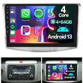 4+64GB Android 13 Autoradio GPS CarPlay für VW Passat B6 B7 CC Magotan 2011-2015