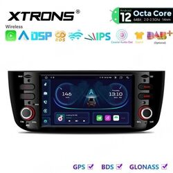 XTRONS 6,2" Android 12 Autoradio Octa Core 2+32GB GPS Navi für FIAT Punto Linea