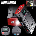 99900mAh Auto KFZ Starthilfe Jump Starter Ladegerät Booster Powerbank 2000A