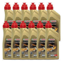 12x Castrol Motoröl Power1 Racing 5W-40 HC-Synthese 4-Takt 1L