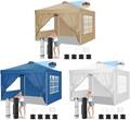 Pavillon 3x3 Meter Faltpavillon Gartenzelt Markise Festzelt Pop Up Wasserdicht