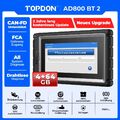 TOPDON AD800 BT 2 Profi KFZ Diagnosegerät Auto OBD2 Scanner ALLE SYSTEM TPMS DE