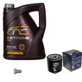 SCT Germany Ölfilter 5 L MANNOL Extreme 5W-40 für VW Skoda UP 121 122 BL1