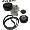 SKF VKMA 38202 Keilrippenriemensatz für BMW 5 3 E36 E34