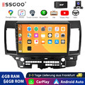 DAB+ Für Mitsubishi Lancer 2008-2017 KAM 4+64G 10" Android 13 Autoradio GPS Navi