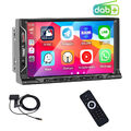 DAB+ 1+32G Android 13 Autoradio Carplay GPS NAVI WIFI BT RDS 6*USB Doppel 2DIN