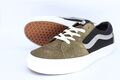 VANS SHOES SK8-LOW SNEAKER US 9 EUR 42 OLIVE BLACK