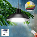 Solar LED Hängelampe Solarbetriebene Pendelleuchte Industrie mit Fernbedienung