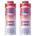 2x LIQUI MOLY 1L Liter Kraftstoffadditiv Speed Diesel-Zusatz System Reiniger