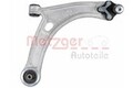 METZGER Querlenker Dreieckslenker KIT + 58175302 Aluminium für AUDI TT FV3 FVP