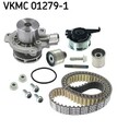 SKF Wasserpumpe + Zahnriemensatz Zahnriemen-Set VKMC 01279-1