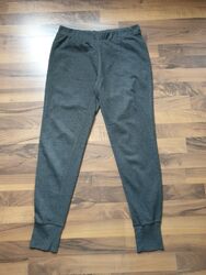 H&M Sweathose,Jogginghose,Hose,Gr.S ,grau-braun,Jogger,Sweat,Baumwolle