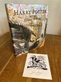 Harry Potter und der Feuerkelch J.K. Rowling SIGNIERT DATIERT Jim Kay UK 1/1 HB