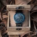 Männeruhr Herren Holz Armbanduhr Holzuhr Chronograph Armbanduhr Geschenk