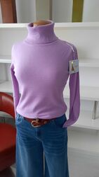 PPT Style Viskose mix Pullover Rollkragenpullover  Gr. 34 36 3  Lila