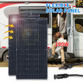 200W Flexibles Solarmodul Solarpanel Monokristallin PV für Wohnmobil 0% MwSt.*