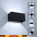 Wandlampe Cube Würfel LED Wand Leuchte Lampe für außen/innen wasserdicht DHL