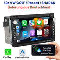 6+128GB Carplay Android 13 Autoradio GPS NAVI Für VW Polo 9N Golf 4 Passat B5 T5