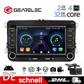 Für VW Golf MK4 Polo Passat B6 B7 Android 13 Autoradio GPS Navi CarPlay+Kamera