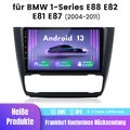 9" CarPlay Android 13 Autoradio BT DAB 64G Für BMW 1er E81 E82 E87 E88 2004-2011