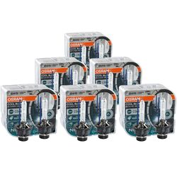 6x OSRAM Xenarc COOL BLUE INTENSE D2S DuoBox Xenon Brenner 6200 K 3200 lm