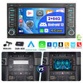 DAB+ Android 13 Autoradio Für für VW T5 Multivan V Touareg Transporter GPS Navi