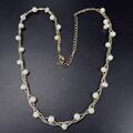 YVES ROCHER Designer Halskette / Collier Perlen Vintage Pearl Necklace LBVYR