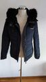 Zara Daunenjacke, Steppjacke, Jacke, Dunkelblau, Gr. M, Kuschelig, Fake fur 