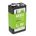 1x ANSMANN NiMH Akku 9V-Block E 200mAh maxE 6F22 5035342