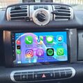 2G+32G Android 13  Carplay Autoradio Für Smart Fortwo 451 2010-2015 GPS Wifi RDS