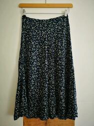 TOMMY HILFIGER Rock Floral Sommerrock Gr. S 36 wNEU Blumenmuster Skirt MIDIROCK