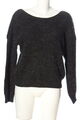 VILA V-Ausschnitt-Pullover Damen Gr. DE 36 schwarz Casual-Look