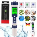 Digital WasserTester PH Wert Prüfer TDS EC Messgerät Messer WaterAquarium Pool.