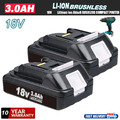 2 PACK 18V 3.0AH Für Makita 18 Volt Ersatzakku LXT Li-ion BL1850 BL1815