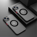 Magsafe Hülle für iPhone 16 15 14 13 12 11 Pro Max Plus Handy Schutz Case Cover