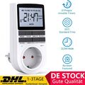 2/4/6-Pack Digitale Zeitschaltuhr Programmierbar LCD Steckdose Timer Schalter