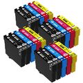 20x Patronen kompatibel für Epson 604XL XP-2200 3200 4200 WF-2910 2930 2950 DWF