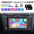 Autoradio Android 13 2+64G Carplay GPS NAVI Für Benz C-Klasse CLC W203 CLK W209