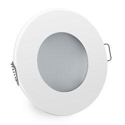 LED Spot außen Einbauleuchte wasserdicht Badezimmer schwarz weiß IP44 GU10 230V