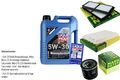 INSPEKTIONSKIT FILTER LIQUI MOLY ÖL 5L 5W-30 für Mazda 3 BL 1.6 MZR