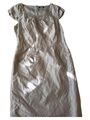 Vera Mont Cocktailkleid Größe 40 Silber Elegant