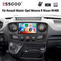 DAB+ 32G Autoradio Android GPS NAVI Kam Für Opel Movano B Renault Master 3 NV400