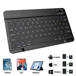 QWERTZ Tastatur Hülle Maus für Für Samsung Galaxy Tab S9 FE S8 S7 S6 Lite A9+ A8