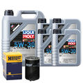 Motoröl 5W30 LIQUI MOLY Leichtlauf Special Tec 9L+HENGST Ölfilter