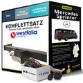 Anhängerkupplung WESTFALIA starr für MERCEDES Sprinter +ES (AHK und ES) kpl. NEU